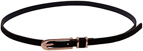 Stylehoops Women's Stylish Artificial Leather Loop Classic Belt, Medium(Black, ST-B1015SM690)