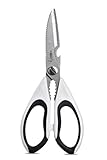 JB Chef Kitchen Scissors | Kitchen Shears And Heavy Duty Kitchen Scissors | Poultry Scissors With Updated Design And Dishwasher Safe
