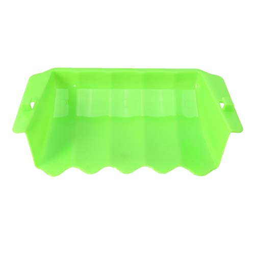 Jim-Hugh Bird Feeding Hay Feeder Bowl Holder Box Grass Small Animal Hamster Feed Dispenser