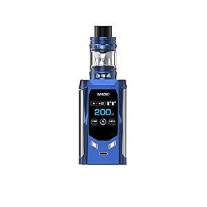 Smok R-Kiss 200W E Zigarette Starter Set Mit TFV-Mini V2 Verdampfer-Kein Nikotin und Tabak (Marineblau)
