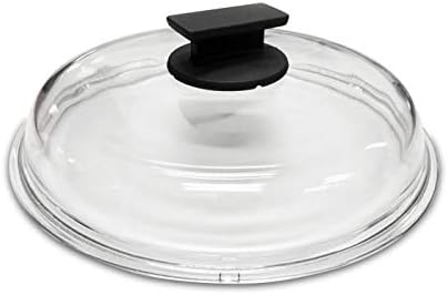Couvercle En Verre Bombé Ballarini – Diamètre 26 Cm, Transparent, Résistant à La Chaleur, Compatible Toutes Casseroles, Lave-vaisselle