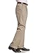 Savane Men's Pleated Performance Chino Pant, Khaki 36W x 32L