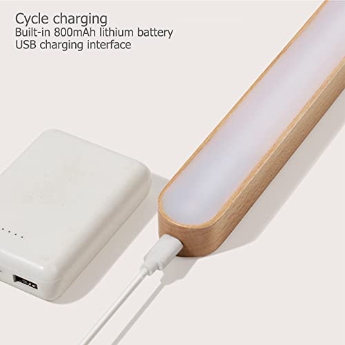 Led Rechargeable Bathroom Light Fixtures Three-Level Dimmable Touch ...