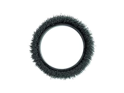Oreck Commercial 237049 Nylon Carpet Shampoo Orbiter Brush, 12" Diameter, 0.012" Bristle Diameter, Black, for ORB550MC Orbiter Floor Machine