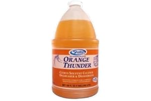 SuperJob JobSite Professionals Orange Thunder Citrus Solvent Cleaner Degreaser & Deodorizer - 1 Gallon