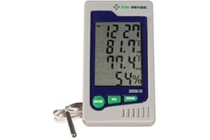 Digi-Sense Precalibrated Humidity and Temperature Indicator with External Probe