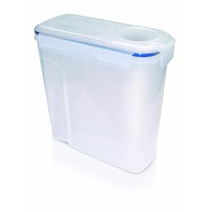 Addis Clip & Close Cereal Container 4L, Single Transparent