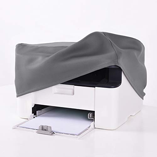 PONY DANCE 3D Printer Dust Case – Inkjet & Laser Printers Covers Durable Tear Resistant, Compatible with HP, EPSON, Canon, Brother, PIXMA Officejet (17Wx9Hx17D, Inches, Grey)