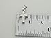 GreenCatJewelry 1 pc. 925 Sterling Silver Tiny Pendant Cross 3/8