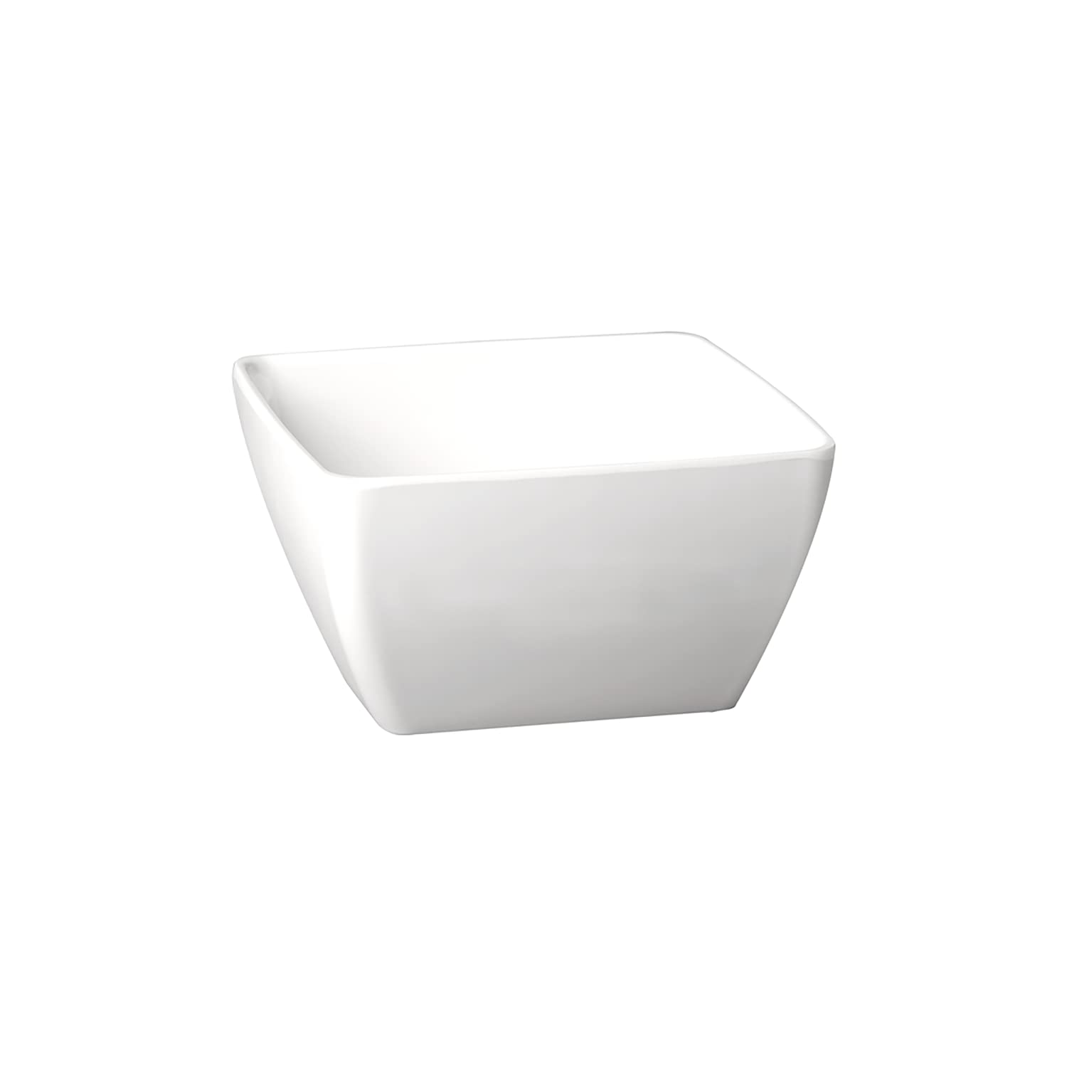 APS 79004 Friendly Bowl White Made on Used Plastic 100% Environmentally Friendly 19.0 x 19.0 x 9.0 cm