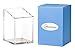 OfficeGoods Acrylic Pen & Pencil Holder - Modern Trapezoid Design - Beautiful Desk Organizer for Home or Office - Contrasting Metal Base - 3