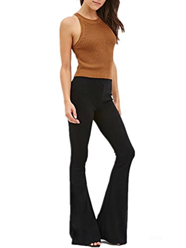 Waist Wide Leg Pattern Palazzo Pants 