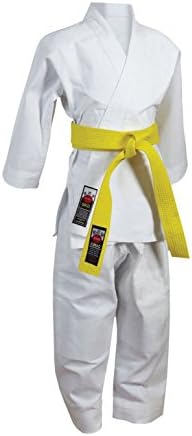 Giko Student Karate Uniform Suit Gi - White