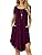 Round Hem Maroon