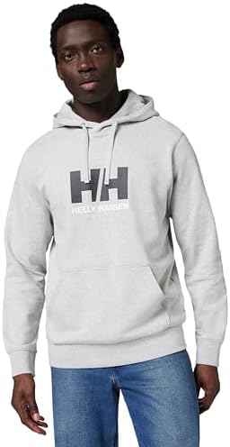 Hoodie masculino HH Logo 3.0, Grau Melange 2.0, M