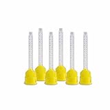Flamingodental Dental Mixing Tips, 4.2 mm, Small, Yellow (Pack of 50)