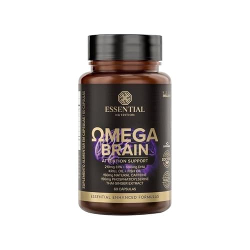 Ômega Brain Essential Nutrition 60 Cápsulas