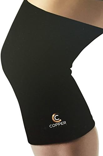 Copper Contour Compression Knee Sleeve (X-Large)