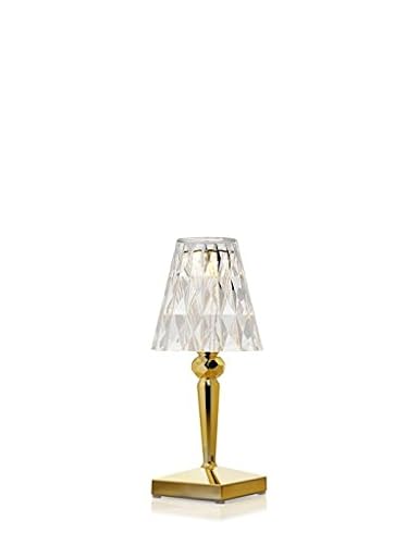 Kartell Battery Lampada Da Tavolo Oro