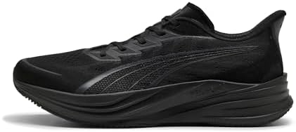 Scarpe da Corsa Unisex Darter PRO 2, Nero-Grigio Scuro Piatto, Taglia 40, Puma Nero Piatto Grigio Scuro, 41 EU