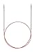 Addi Turbo Lace Circular Knitting Needles, 80 cm, 2.5 mm, White Bronze (775-7 80 2.5)