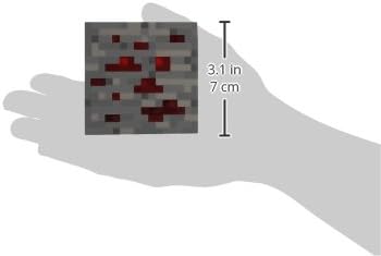 Amazon Com Entertainment Earth Minecraft Light Up Redstone Ore Statue Toys Games