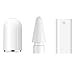 TITACUTE 3 Pack iPencil Accessories for Apple Pencil 1st Generation, Stylus Pencil Tip + Magnetic Replacement Cap Top Cover + Charger Adapter for Apple Pen 1st Gen for iPad Pro 10.5