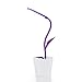 iEGrow Kids desk Lamp for Rooms, Cute Desk Lamp USB Charging Desk Lamp with Pen holder for Home study (Purple)