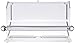 Winco ACSD-712 Acrylic Straw Dispenser