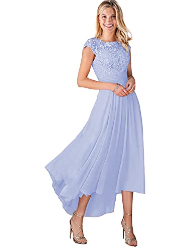periwinkle mother of the bride dress