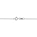 Kooljewelry 14k White Gold 1 mm Round Cable Chain Necklace (14, 16, 18, 20, 22, 24, 30 or 36 inch)