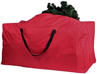 WorkTd Christmas Tree Storage Bag Containers For 6-9-Feet Trees 65" X 30" X 15" Thick Oxford Fabric Waterproof Zippered Xmas Tree Bag