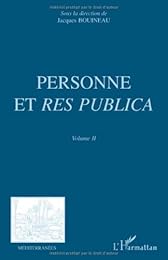 Personne et res publica
