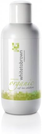 Whitetobrown Organic Spray Solution 1 Litre 10% Dha Tanning Solution Self Tan