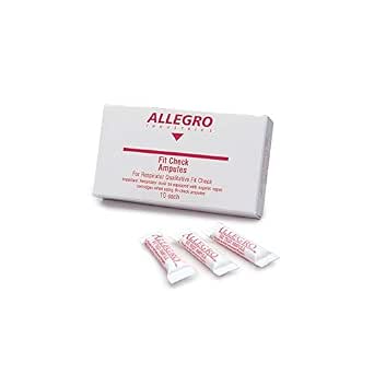 Allegro Industries 0201 Respirator Fitcheck Ampoules, Banana Oil (Pack Of 10) (741851020105)