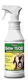 NaturVet - Bitter Yuck - No Chew Spray - Deters Pets from Chewing on Furniture, Paws, Wounds & More - Water Based Formula Does Not Sting or Stain - for Cats & Dogs (32 oz)