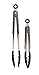 Chef Vinny Professional Silicone Kitchen Tongs 2 Pack- 12