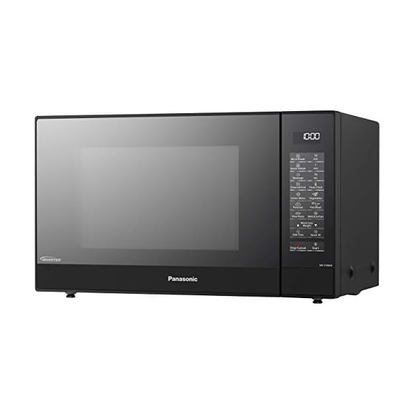 Panasonic PA4600 NN-ST46KBBPQ Microwave, Black, 18/8 Stainless Steel, 1000 W, 32 liters