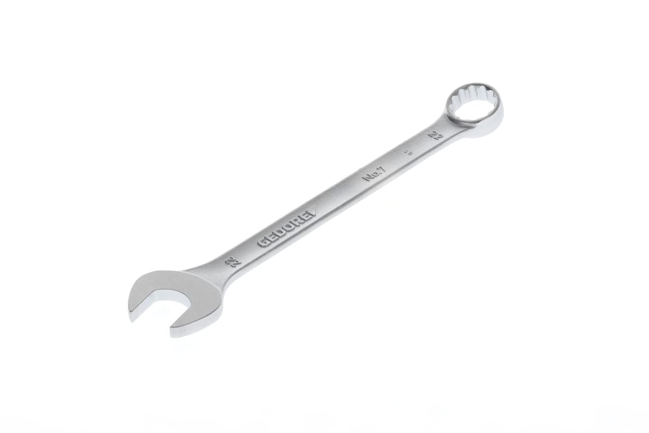 Gedore 7-22 22 mm D3113A Combination Spanner - Silver
