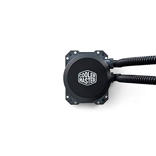 Cooler Master MasterLiquid Lite 240 Liquid CPU Cooler 240mm Radiator, 2 x MasterFan Air Balance 120 Fans, Dual-Chamber Pump MLW-D24M-A20PW-R1 (Certified Refurbished)