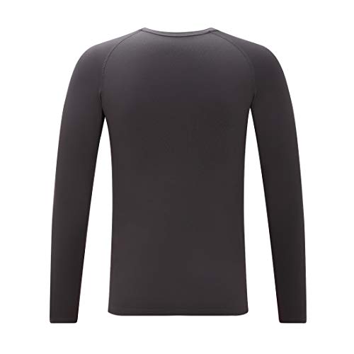 image for Devoropa Youth Boys Compression Shirt Long Sleeve Football Baseball Un