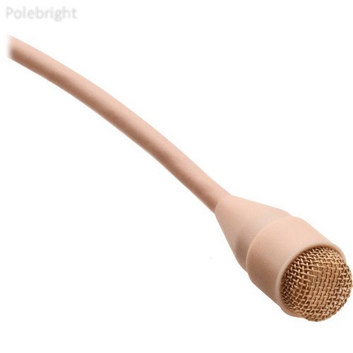 Microphones 4060-F56 Hi-Sens Omni-Directional Miniature Condenser Microphone (Beige) - Polebright update