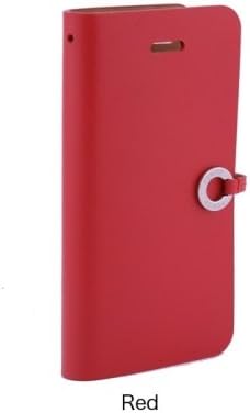 Fenice F22-RD-IP5 CIMA LIGHT Premium Genuine Leather Case for Apple iPhone 5 - Retail Packaging - Red