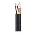 Pre-Made Security Camera Video CCTV BNC Power Cable rg59 Siamese Cable 10 ft Black