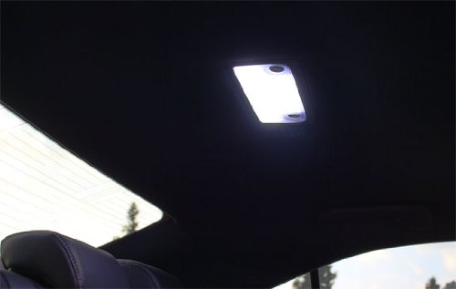 iJDMTOY 2PC 140-SMD Exact Fit LED Panels Interior Lights Package Set For 2014-up Lexus IS250 IS350