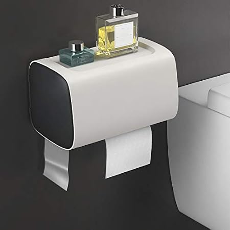 Ubeesize Toilettenpapierhalter – Klebehalterung Oder Freistehend – Wasserdicht & Platzsparend