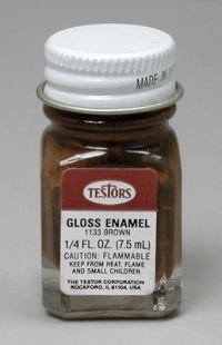 TES1133PT Light Brown Enamel Paint .25oz Bottle by Testors Paints