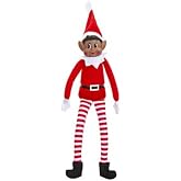 Elf Behaving Badly Outfit – Schelmisches Weihnachts-Elfen-Kostüm Mit Langer Flauschjacke