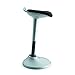 HON Perch Stool, Sit to Stand Backless Stool for Office Desk, Black (HVLPERCH)