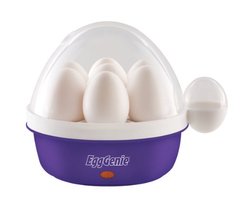 Big Boss BBEggGeniePR 8864 Genie Electric Egg Cooker, Purple, 1